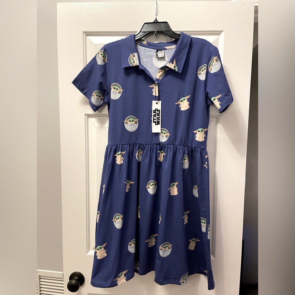Cakeworthy Baby Yoda Dress